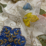 hand painted dupatta