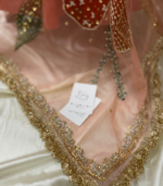 hand painted dupatta &frock