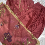 AMBERGLOW hand painted dress