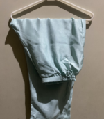 Ice Blue Raw Silk Appliqué Suit - Image 7