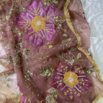 hand painted dupatta